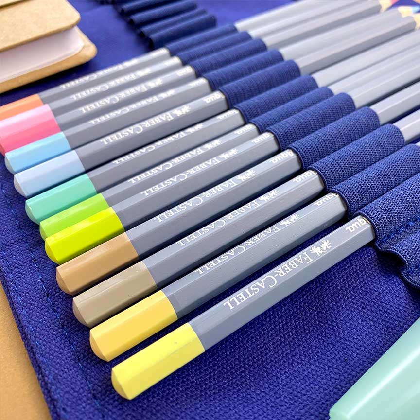 Crayons Aquarellables au Japon, un voyage dessiné