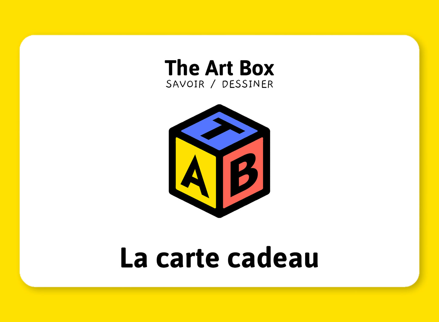 Carte cadeau 4 box